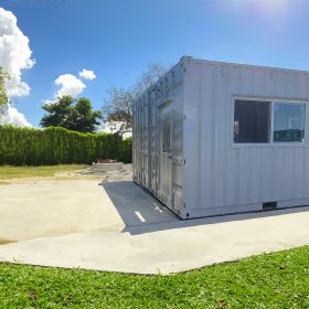 double-wide 1 bedroom container home